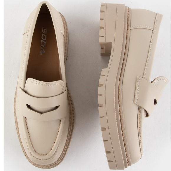 Soda Eureka Penny Loafers Size 8 New In Box - Picture 5 of 11